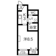 ラークシャルマンA棟の間取り画像