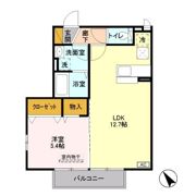 エトワール Bの間取り画像