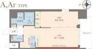 プレジオ城東の間取り画像