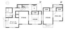 久万ノ台戸建の間取り画像