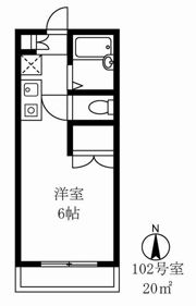 パークハイツ馬橋の間取り画像