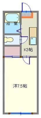 ホワイトキャッスル23番館の間取り画像