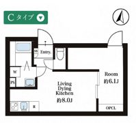 プライムスクエア池上の間取り画像