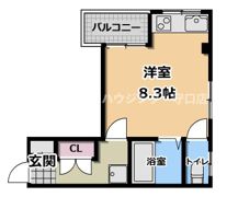 ビューロイヤルの間取り画像
