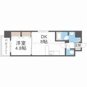 レジディア京町堀の間取り画像