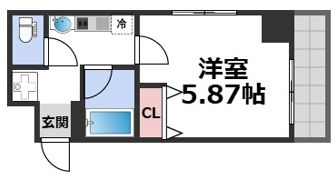 B-RISE新町の間取り画像