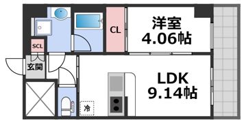 プレジオ永和EUROの間取り画像