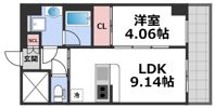 プレジオ永和EUROの間取り画像