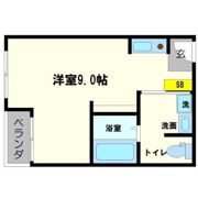 時山クリーンハイツ淡路の間取り画像