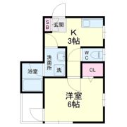 半田ビレッジ8号棟の間取り画像
