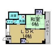 メゾン花園の間取り画像
