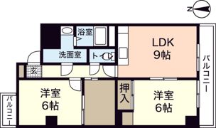良和昭和町ビルの間取り画像
