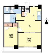 椎野亀戸マンションの間取り画像