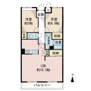 ピーチヒル加茂の間取り画像