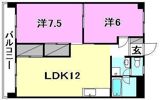 コーポラス須山の間取り画像