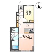 （仮称）嘉島町新築アパートの間取り画像