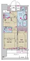 プレリス大阪西九条 CITY LINKSの間取り画像