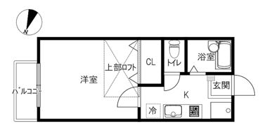 ハイツA＆Mの間取り画像
