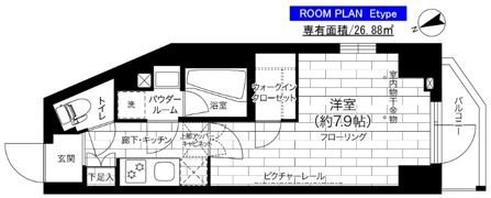 ステージグランデ亀有アジールコートの間取り画像