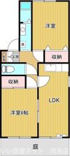 グランシャリオK B棟の間取り画像