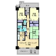 サーパス東島田の間取り画像