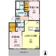 プレジオあくら C棟の間取り画像