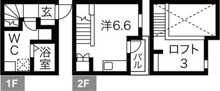 Quatre Portesの間取り画像