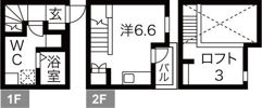 Quatre Portesの間取り画像