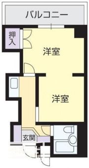 アーバン錦町の間取り画像