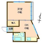 パールハイツの間取り画像