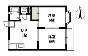 メゾンサンキ―ルの間取り画像