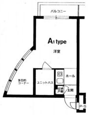 アルファ清心町の間取り画像