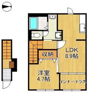 エンゼルハートの間取り画像