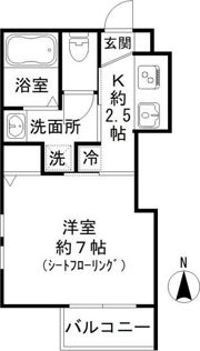 コティ青葉台の間取り画像