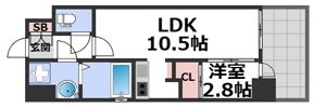 ワールドアイ大阪フェリーチェの間取り画像