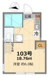 グランブルー大津の間取り画像