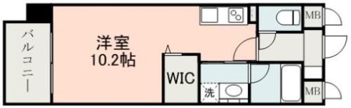 ロザリアン紺屋町の間取り画像