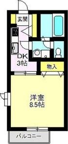 パストラーレ下豊岡の間取り画像