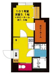 b’CASA山下町の間取り画像