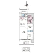 スプランディッド大阪EASTの間取り画像