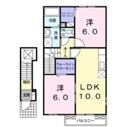 サンガーデンDの間取り画像