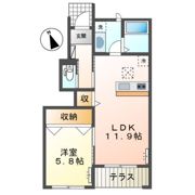 レーベンの間取り画像
