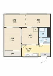 堀ノ内グリーンハイツの間取り画像