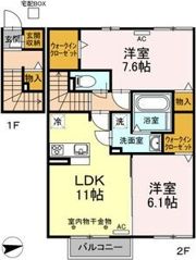 ヴェルドミール Aの間取り画像