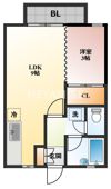 MYハイツ2の間取り画像