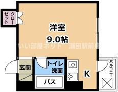 メゾンキャッツアイの間取り画像