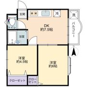 ハイツマドレーの間取り画像