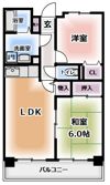グレイシィーK・Yの間取り画像