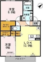 八事ガーデンの間取り画像