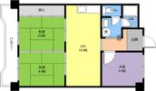 奥野マンションの間取り画像